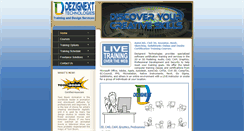 Desktop Screenshot of dezignext.com
